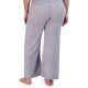  Women’s Wide-Leg Chenille Sleep Pants, Lilac, Large