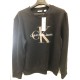  Men’s Monogram Logo Crewneck Sweatshirt, Medium