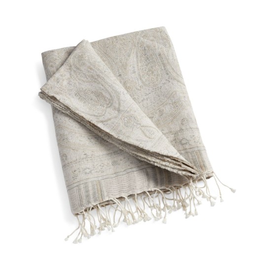  Sonoma Valley Paulina Linen Cotton Throw Blanket