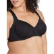  Women’s DF3450 One Smooth U Posture Boost with EverSmooth Back Underwire Bra, Black, 36D