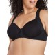  Women’s DF3450 One Smooth U Posture Boost with EverSmooth Back Underwire Bra, Black, 36D