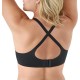  Womens DF4481 Sleek Support Smoothing Underwire T-Shirt Bra (Black 40C)