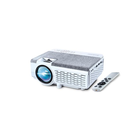  All-In-One Home Theater Projector White Bundle