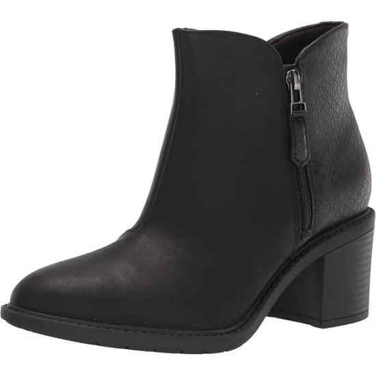  Women’s Scene Zip Ankle Boot, Black Combi, 9M