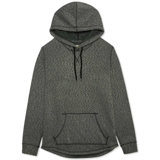 Levi’s Mens Cash Textured Fleece Hoodie (Gray, S)