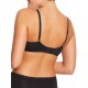  Love the Lift Push Up & In Lace Plunge Underwire Bra DM9900, Black/Gentle Peach, 40C