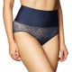  Tame Your Tummy Firm Control Brief DM0051, Navy, 2X-Large