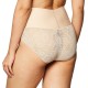  Tame Your Tummy Firm Control Brief DM0051, Nude, 2X-Large