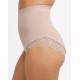  Women’s Eco Lace Firm Control Shaping, Moisture-Wicking, Mid-Brief Shapewear, Blush, XX-Large