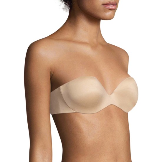  Womens Strapless Shaping with Lift Underwire Bra 9417, Nude, 34A