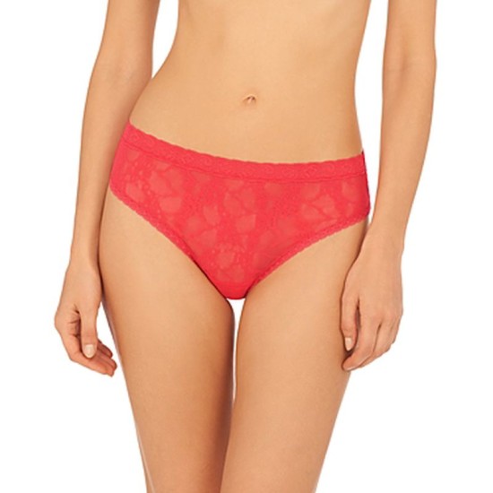  Bliss Allure One Size Lace Thong, Hibiscus