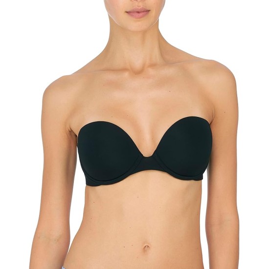  Women’s Ultra Sleek Strapless Bra 729229, Black, 36D