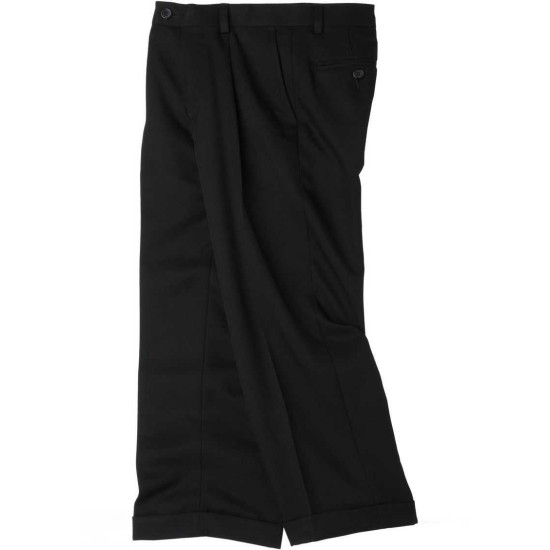  Big Boys Microfiber Pant Black N841002 Regular, SIZE 20