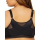  18 Hour Posture Boost Front Close Wireless Bra USE525, Black, 36B