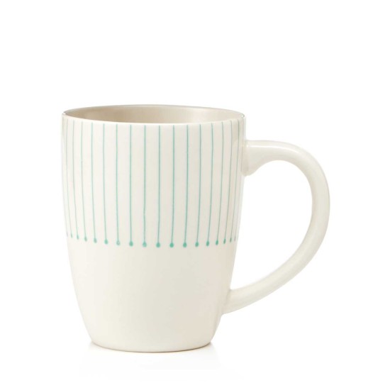 Sparrow & Wren Striped Mug 15 oz