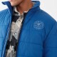  Men’s Solid Puffer Jacket, X-Large, Blue