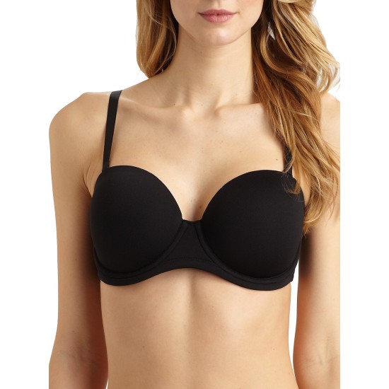 oal 854119 Red Carpet Convertible Strapless Bra, Black, 38H