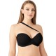  Red Carpet Convertible Strapless Bra, Black, 34DDD