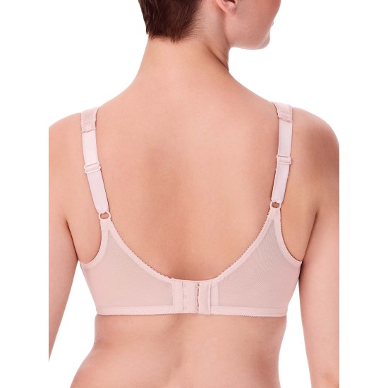  Minimizer Satin Tracings Comfort Strap Underwire Bra 3562, Rose, 42C