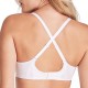  Womens Passion for Comfort Dreamwire Bra Style-DF3390, White, 34DD