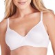  Womens Passion for Comfort Dreamwire Bra Style-DF3390, White, 34DD