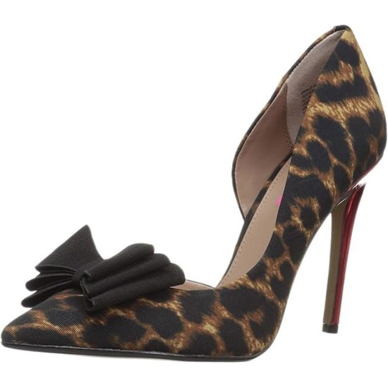  Women’s Prince-P Pump, Leopard, 7