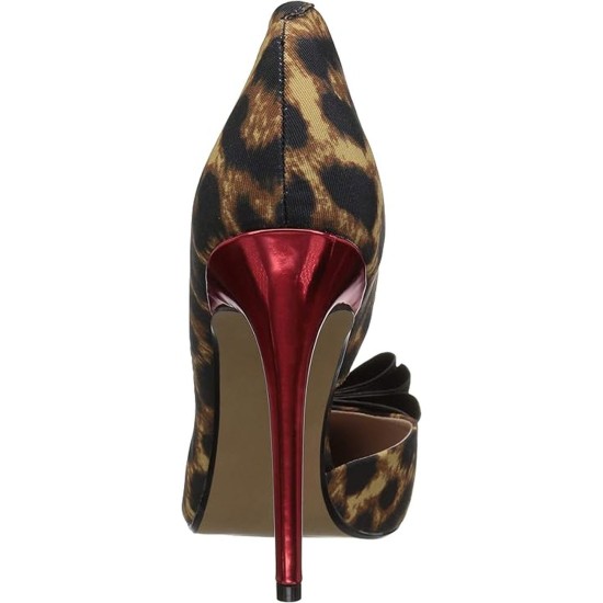  Women’s Prince-P Pump, Leopard, 7