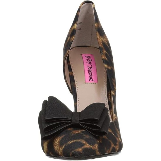  Women’s Prince-P Pump, Leopard, 7