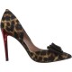  Women’s Prince-P Pump, Leopard, 7