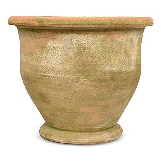  Potier Clay Pot, Verde Natural