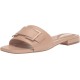  Women’s Tangelo Slip-On Dress Flat Sandals, Lite Latte 110, 5M