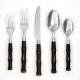  Bamboo 20-Piece Flatware Set, Service for 4, Khaki