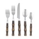  Bamboo 20-Piece Flatware Set, Service for 4, Khaki