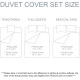 . Ultra Soft Reversible Crinkle Duvet Cover Set, Silver/Grey,TwinTwin XL