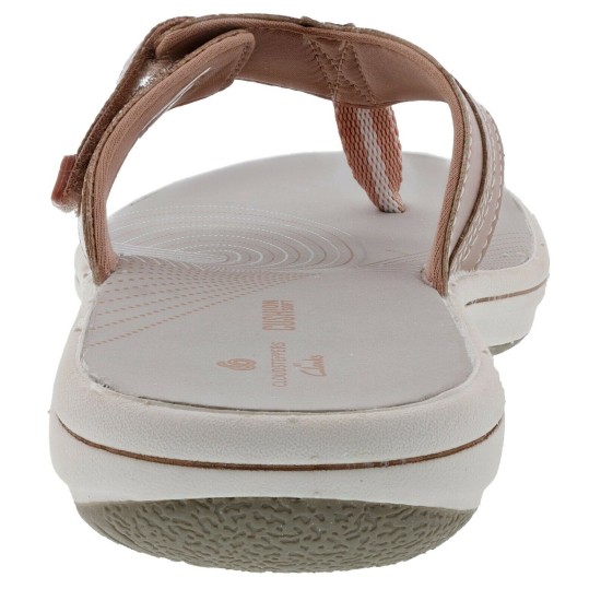  Women s Brinkley Jazz Flip Flop 9M, Rose, Gold