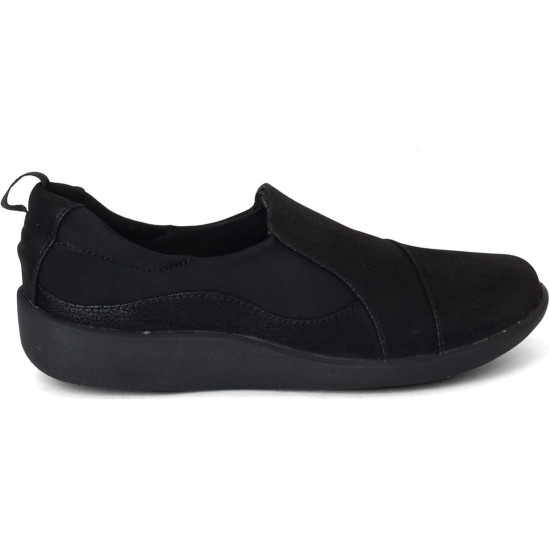  womens Sillian Paz Slip On Loafer, Black, 8.5