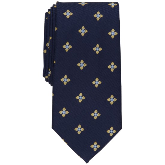  Men’s Pearl Neat Tie, Yellow