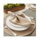 Design Import Floral Woven Round Placemat, Set of 6