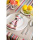  Summer Stripe Outdoor Tablecloth with Zipper 60″ x 84″, Summer Print