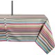  Summer Stripe Outdoor Tablecloth with Zipper 60″ x 84″, Summer Print