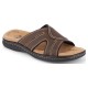  Men’s Sunland Leather Sandals – Dark Brown, 11M