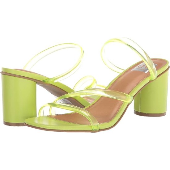  Womens Myla Heeled Sandal, Chartruese, 6 US