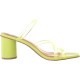  Womens Myla Heeled Sandal, Chartruese, 6 US