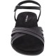  Women’s Dottle Ankle-Strap Comfort Sandals, Black, 6M