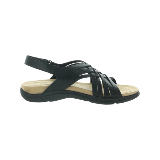  Womens Mar Sandals, Black, 8.5