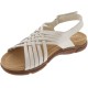  Womens Mar Sandals, Beige, 5.5