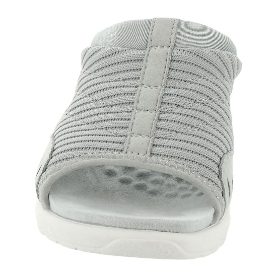  Women’s Traciee2 Slide Sandal, Grey, 8.5 Wide