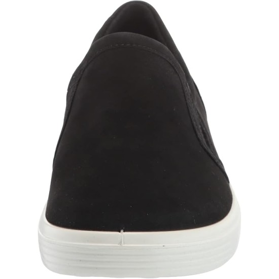  Women’s Soft Classic Slip-On Sneakers Women’s Shoes, Black, 10-10.5