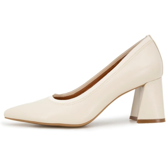  Women’s Dionne Pump, Stone, 7.5