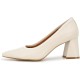  Women’s Dionne Pump, Stone, 7.5